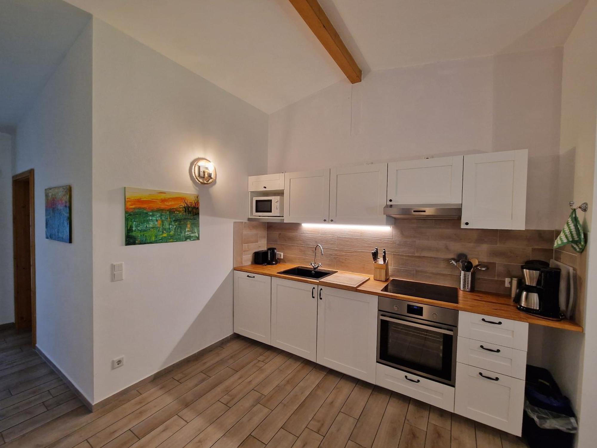 Apartment Waldblick Vom Naturhof Usedom Bannemin Exterior photo